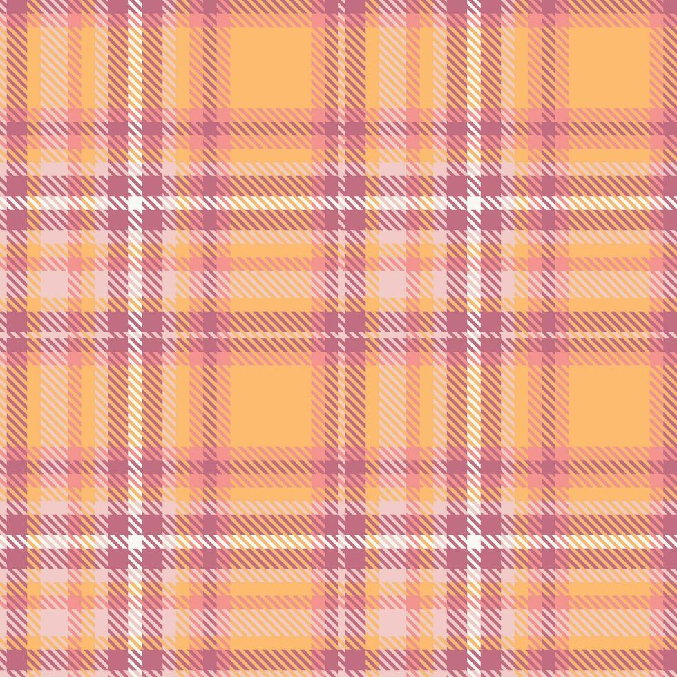 plaid modello senza soluzione di continuità. percalle modelli per sciarpa, vestire, gonna, altro moderno primavera autunno inverno moda tessile design. vettore