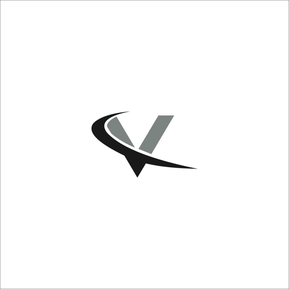 iniziale lettera v logo vettore design modello