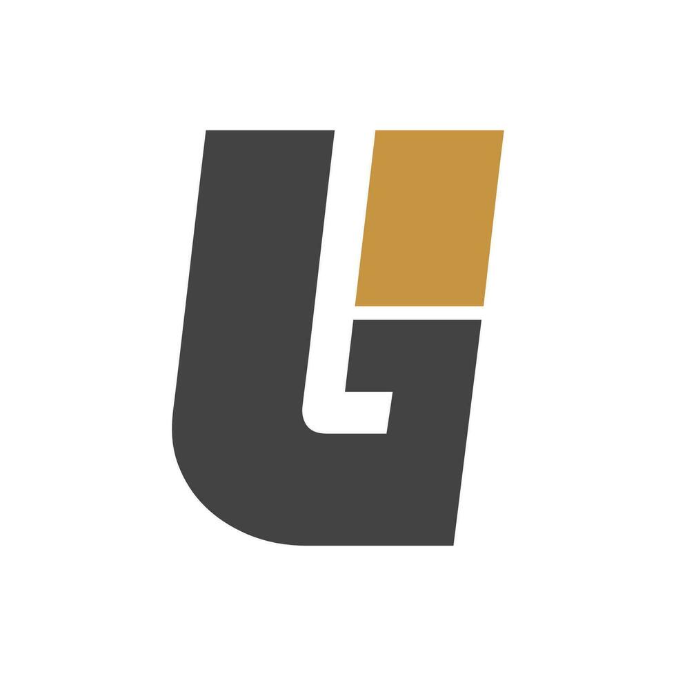 iniziale ug lettera logo vettore modello design. connesso lettera GU logo design. semplice ug vettore modello.