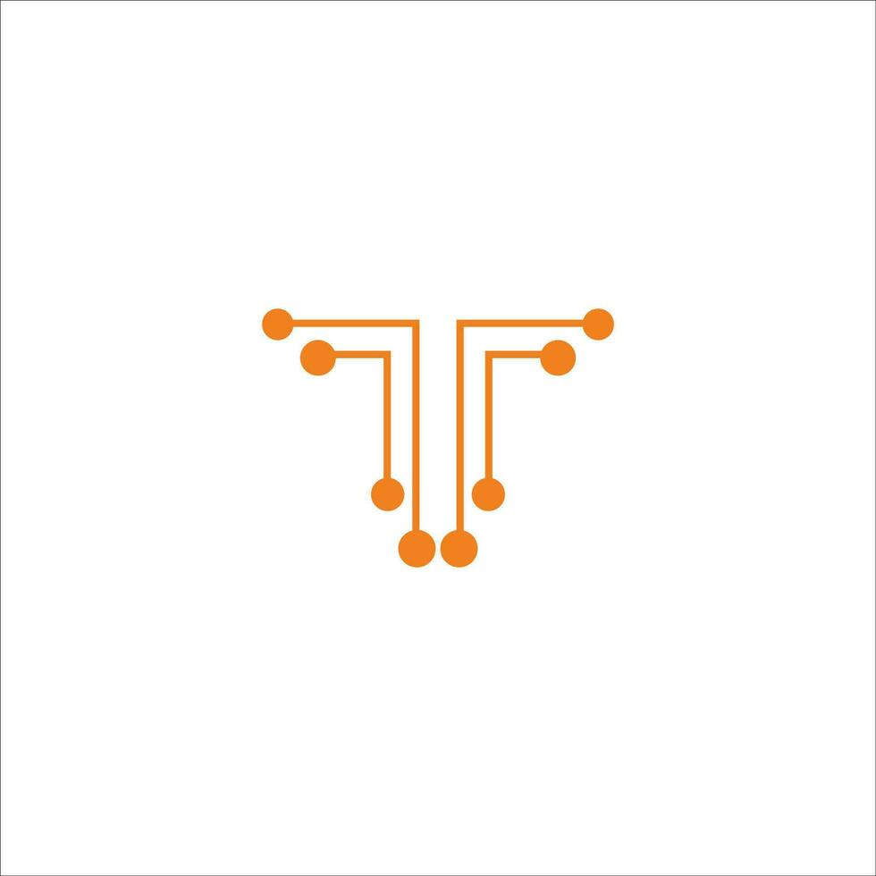iniziale lettera t logo o tt logo vettore design modello