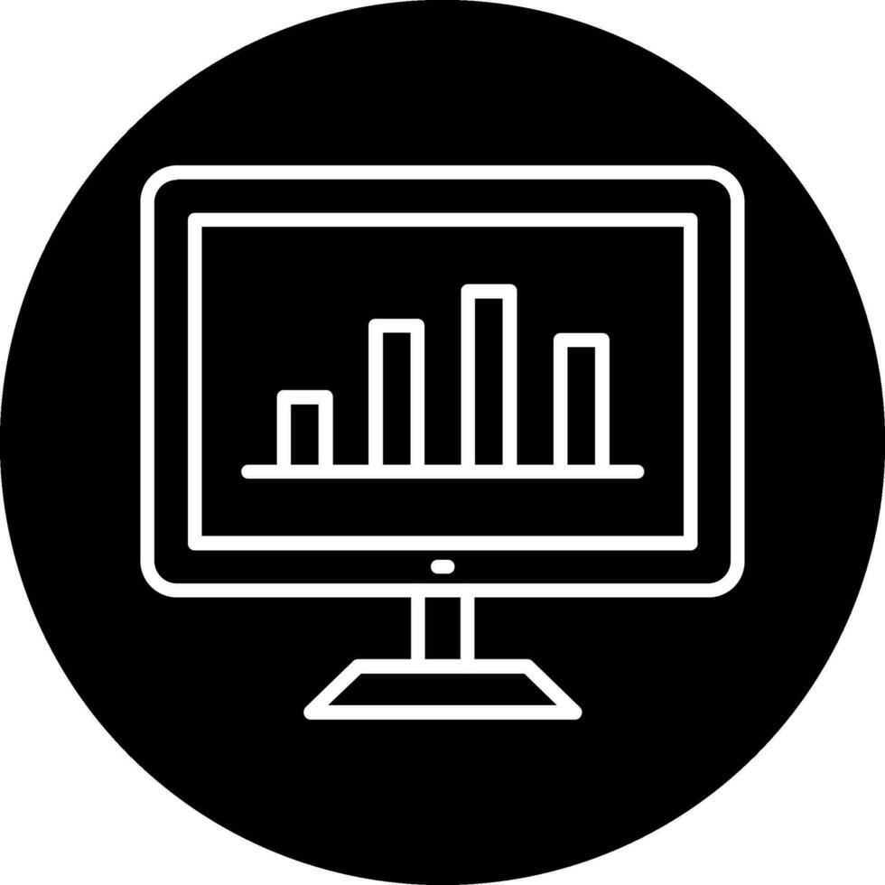 statistiche vettore icona