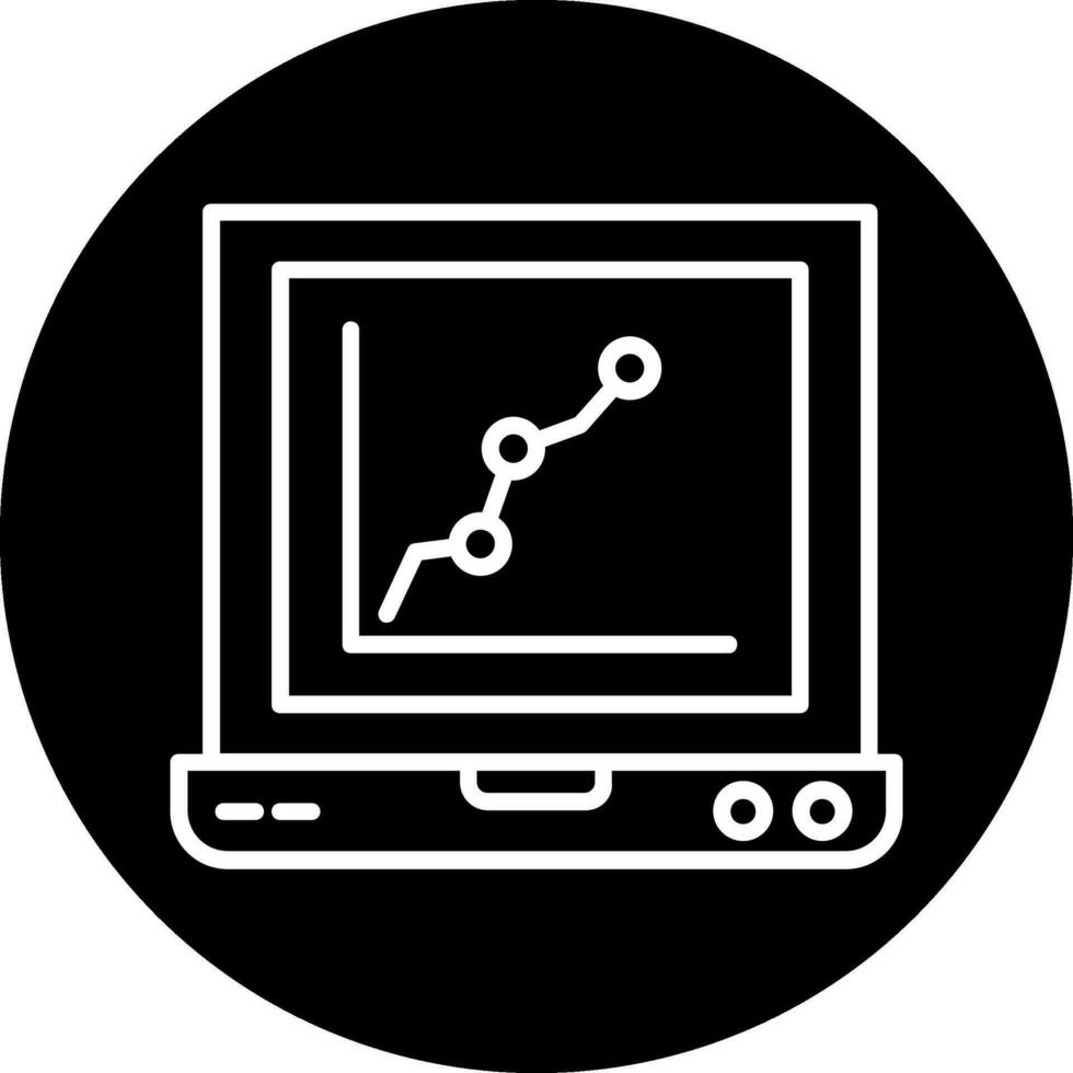 statistiche vettore icona