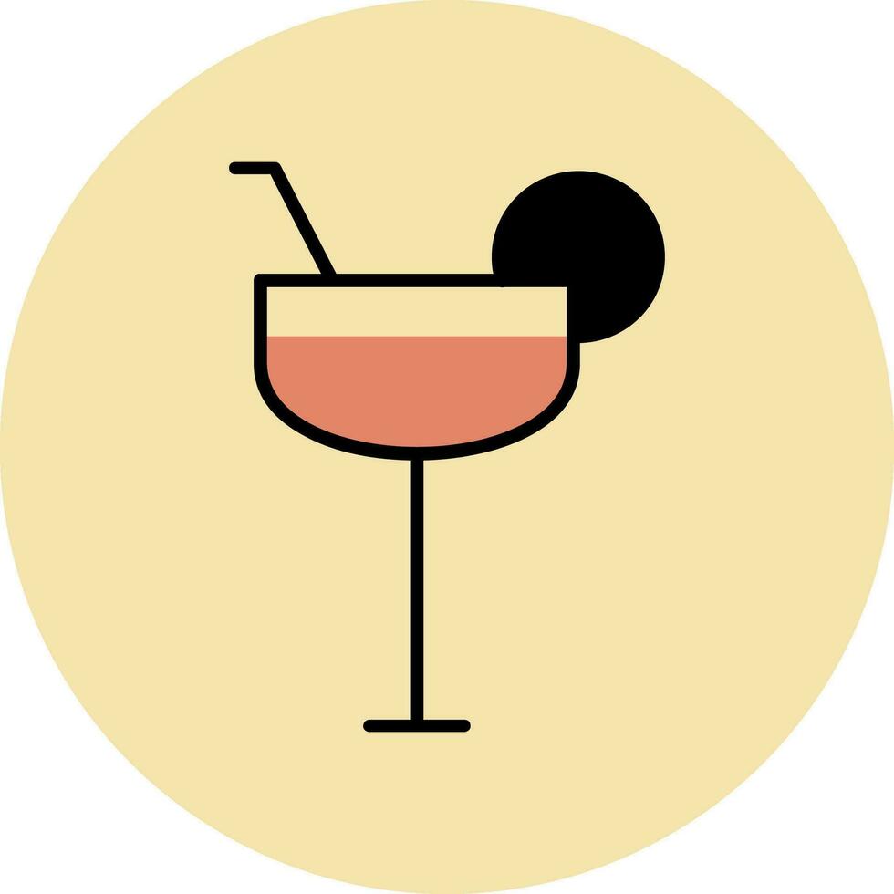 icona di vettore del cocktail