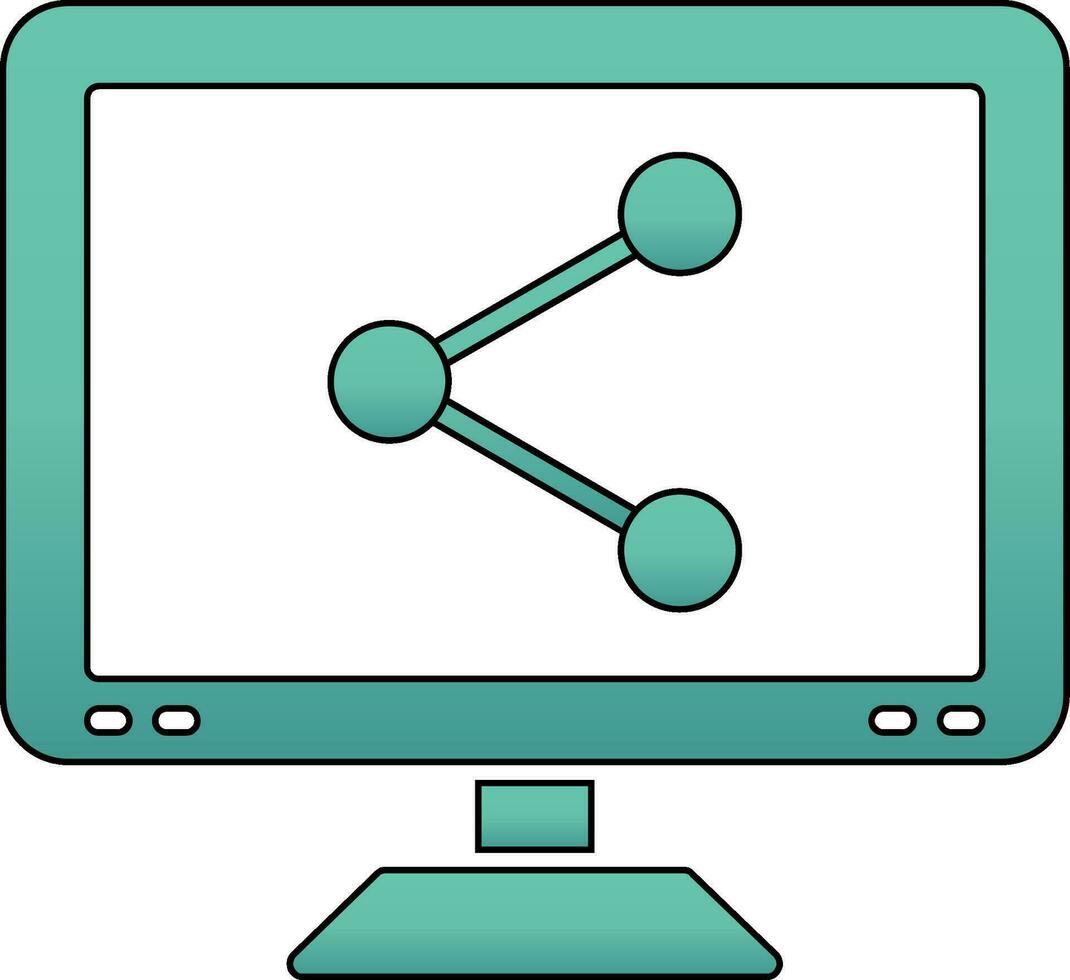 condividi icona vettoriale