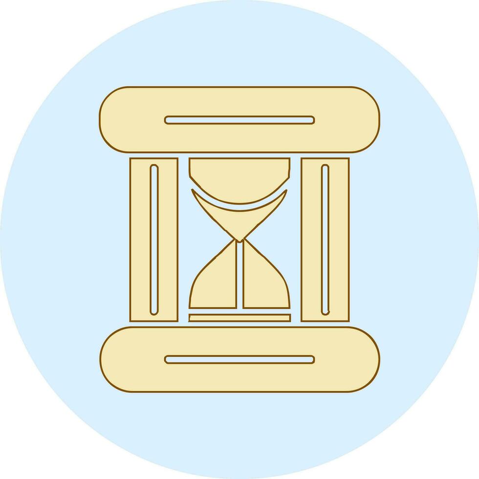 icona di vettore di orologio di sabbia