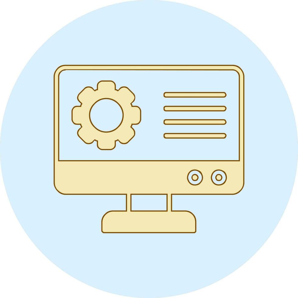 Software sviluppo vettore icona