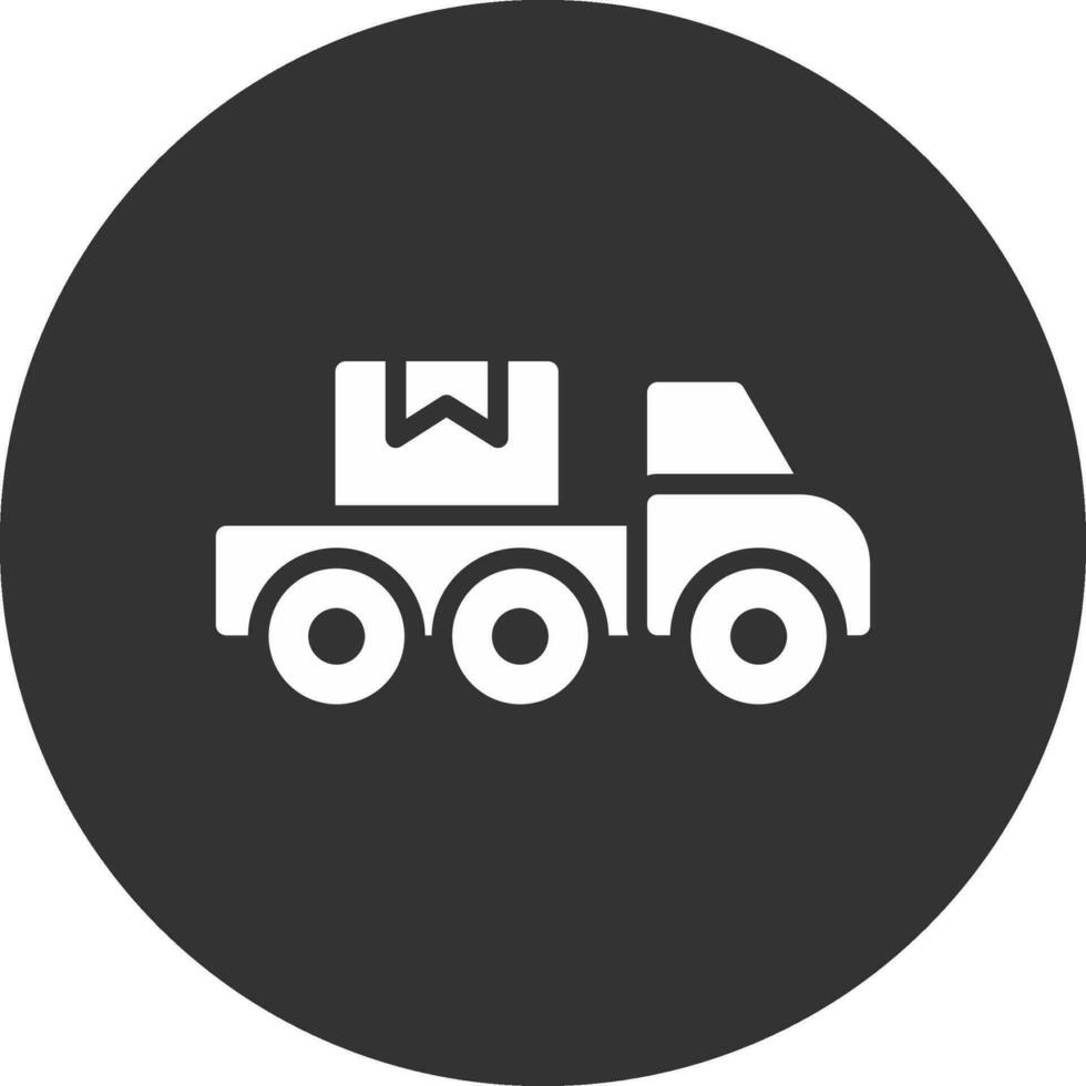 trailer creativo icona design vettore