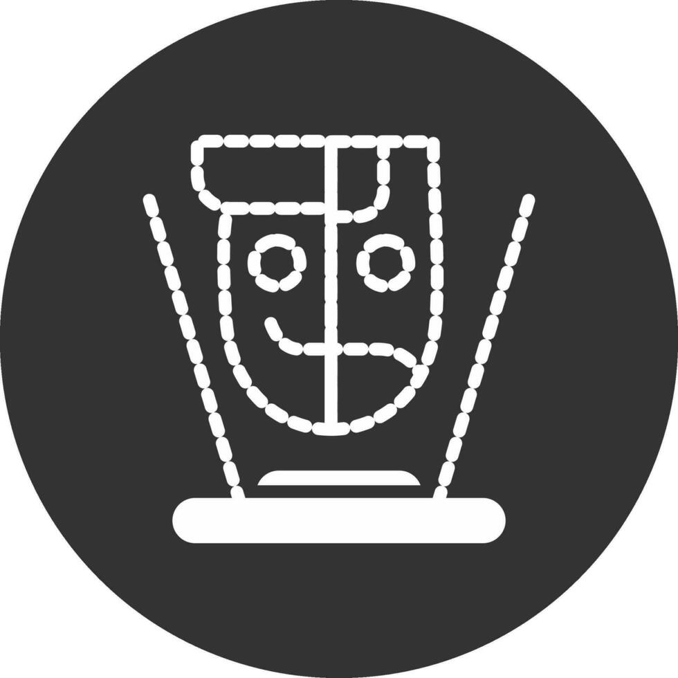 ologramma creativo icona design vettore