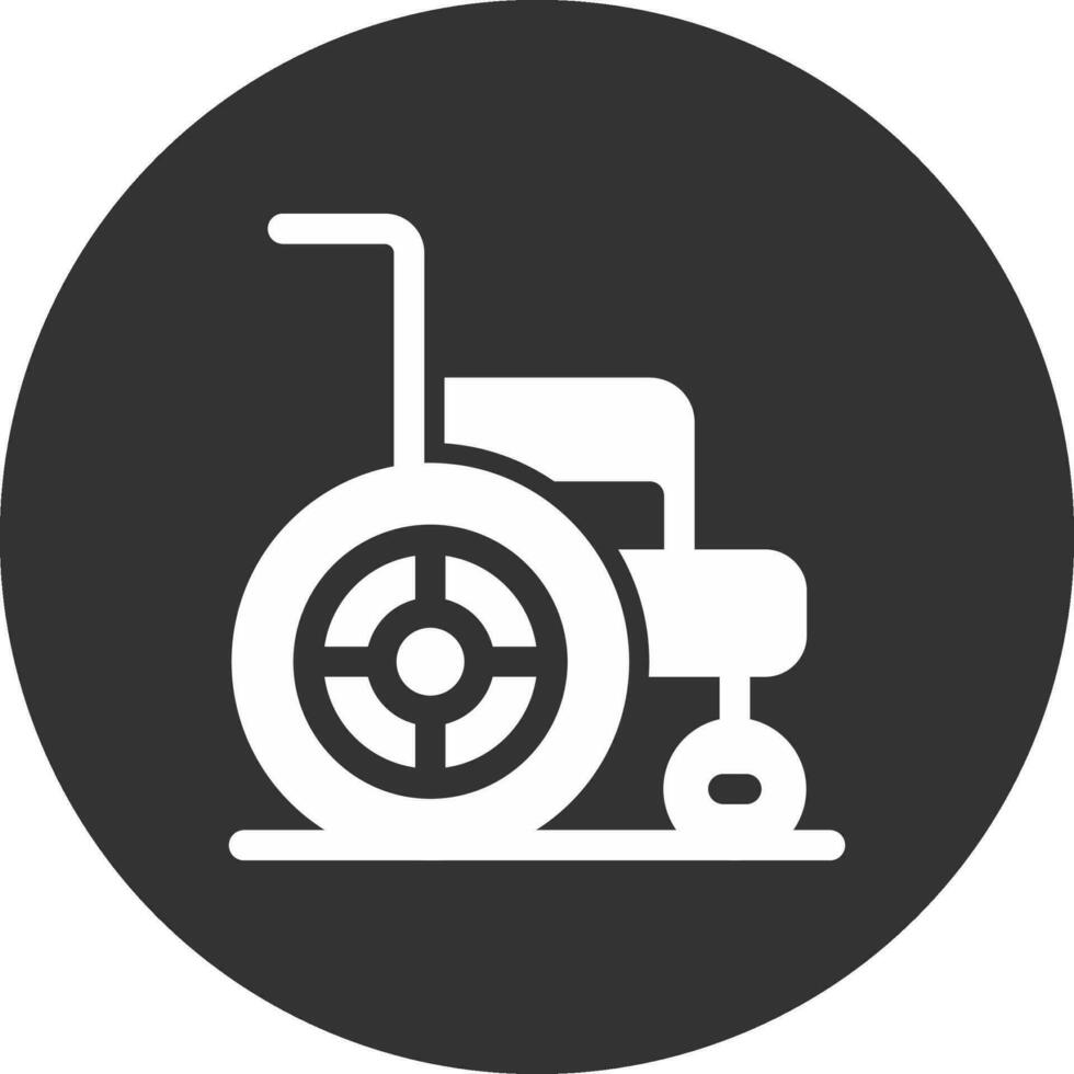 sedia a rotelle creativo icona design vettore