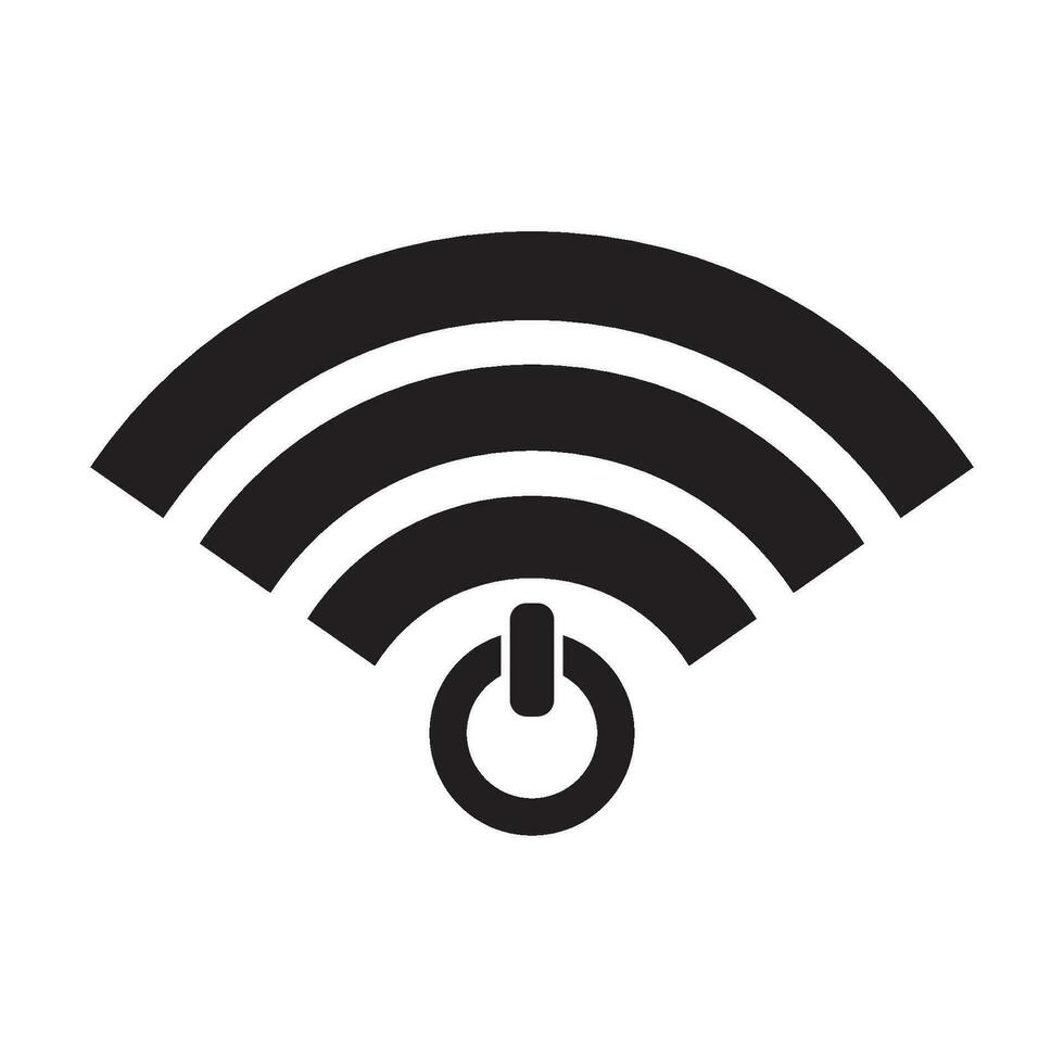 Wi-Fi icona logo vettore design modello