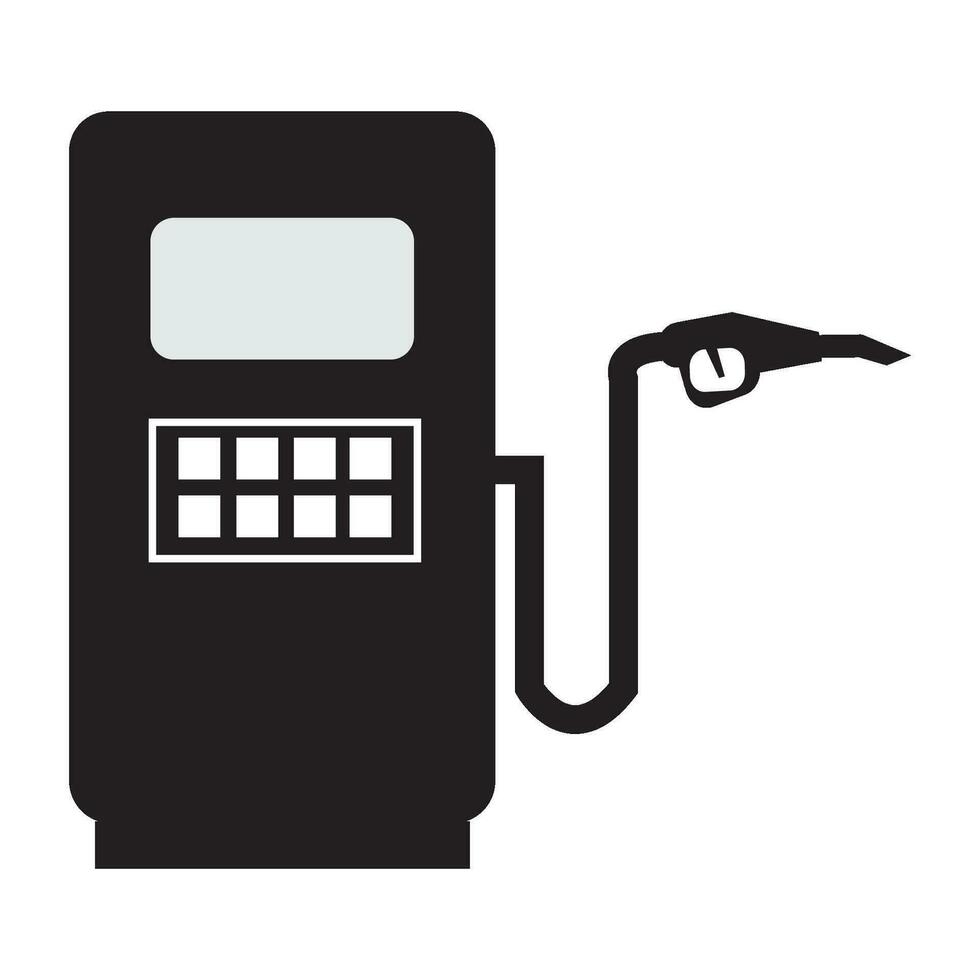 gas stazione icona logo vettore design modello