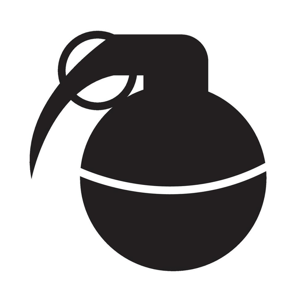 granata icona logo vettore design modello
