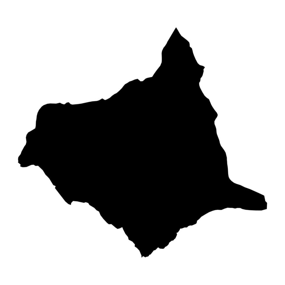chontales Dipartimento carta geografica, amministrativo divisione di Nicaragua. vettore illustrazione.