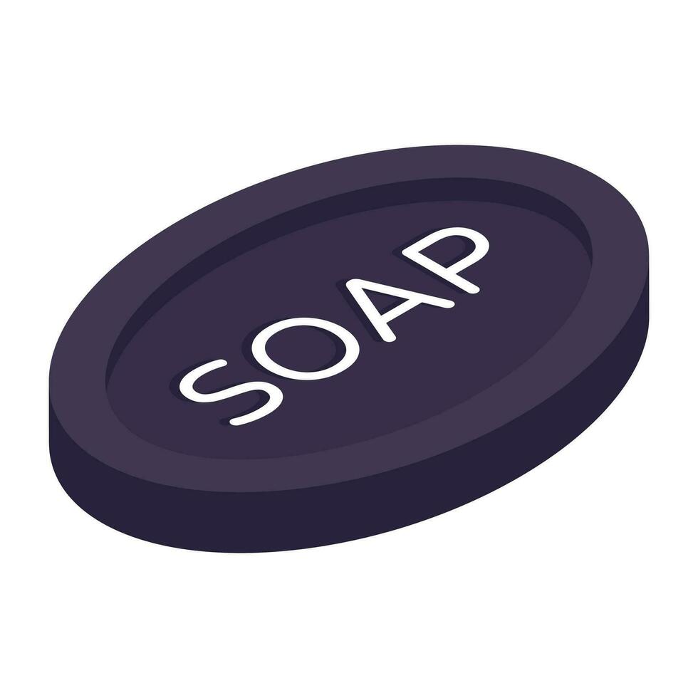 un' creativo design icona di sapone a disposizione per immediato Scarica vettore