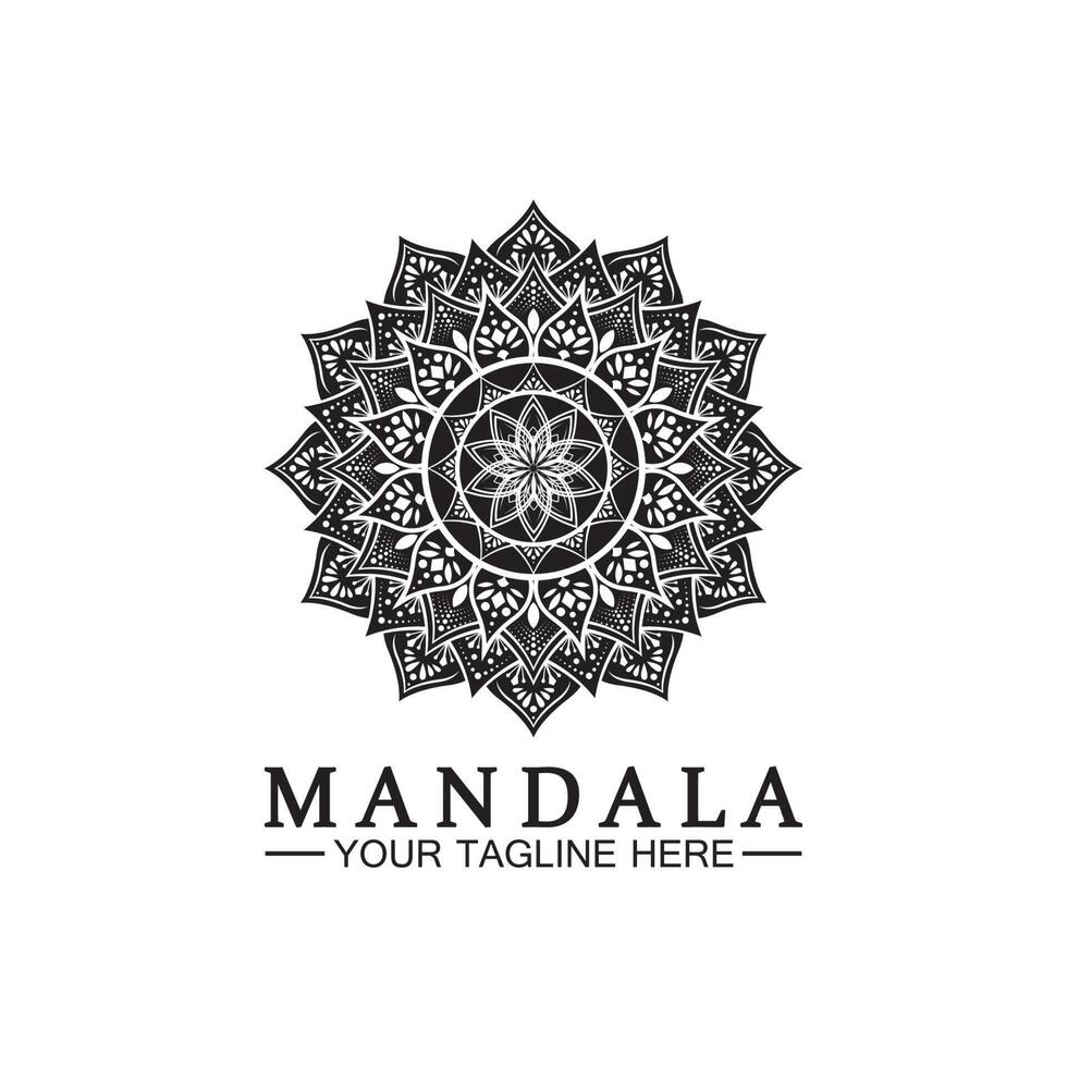 modello di vettore di progettazione logo mandala