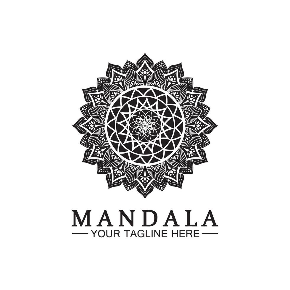 modello di vettore di progettazione logo mandala