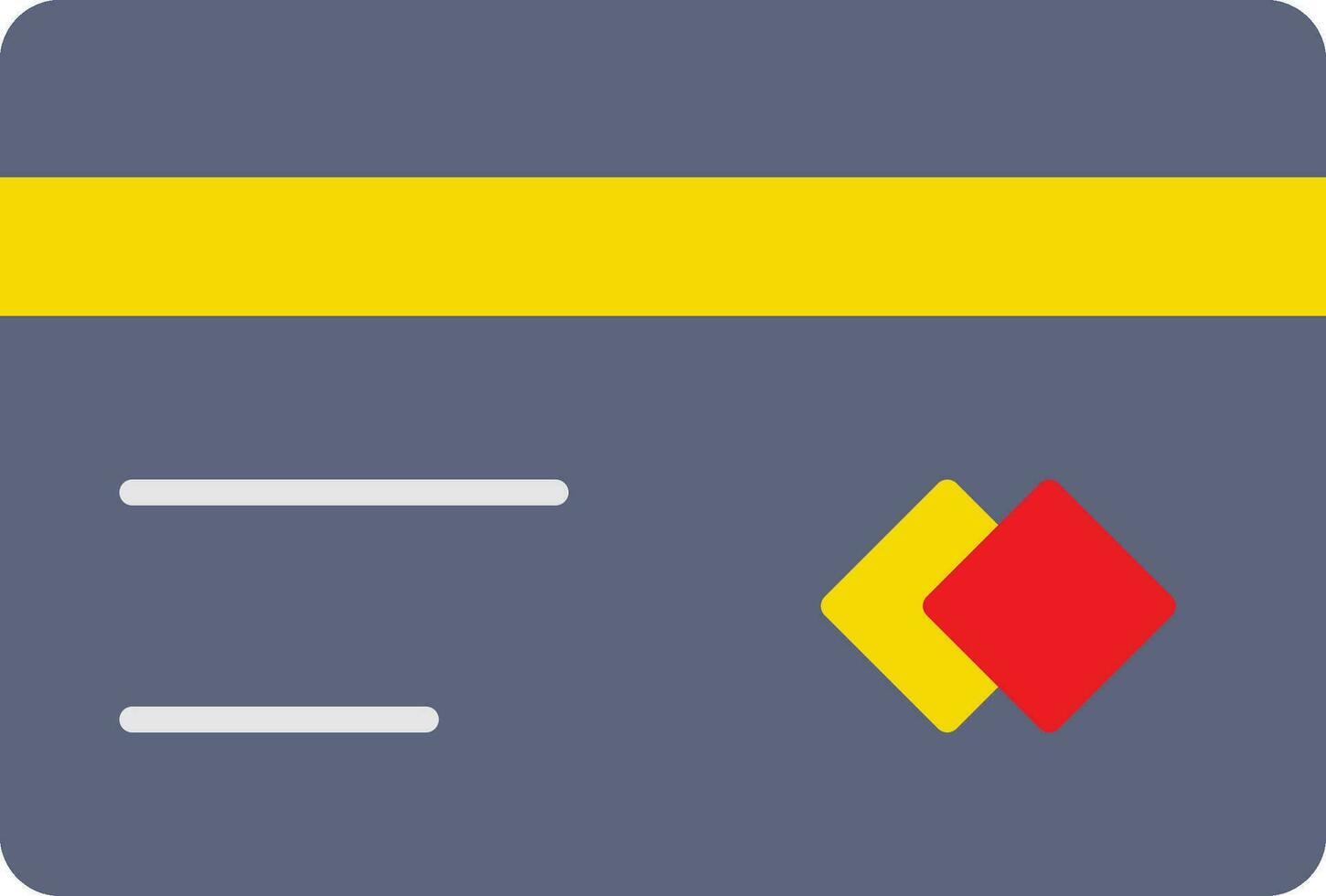 icona piatta della carta vettore