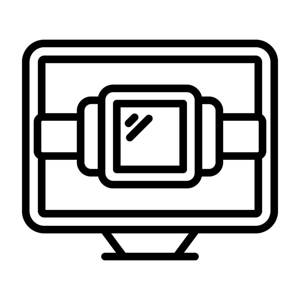 del desktop vettore icona