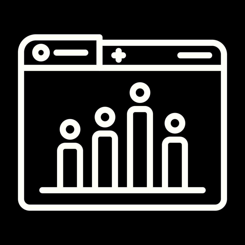 icona del grafico vettoriale