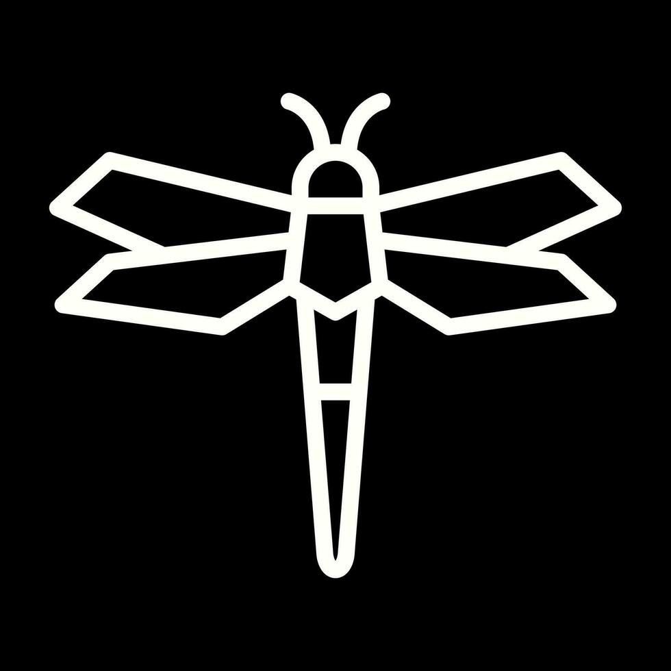 libellula vettore icona