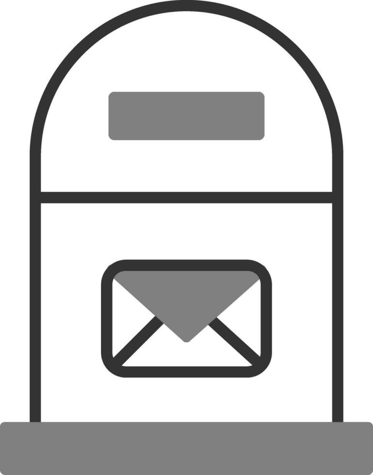 lettera scatola vettore icona