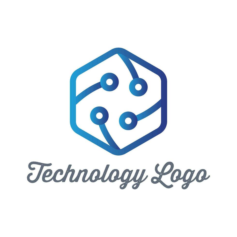 tecnologia logo design vettore modello per aziendale identità, tecnologia, biotecnologia, Internet, sistema, artificiale intelligenza e computer.