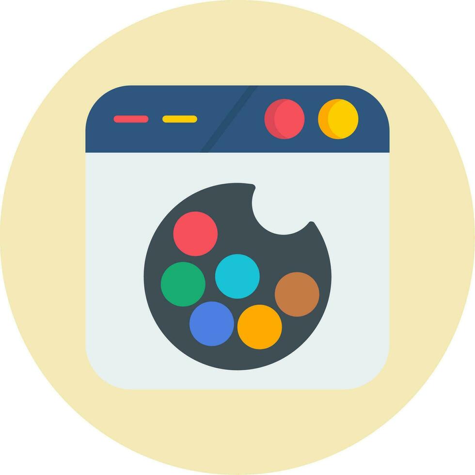 icona vettore combinazione di colori
