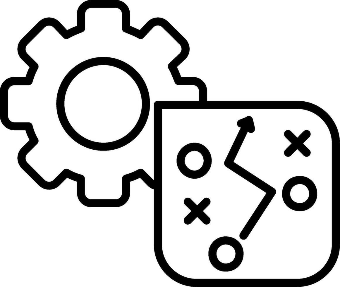 icona di vettore di strategia