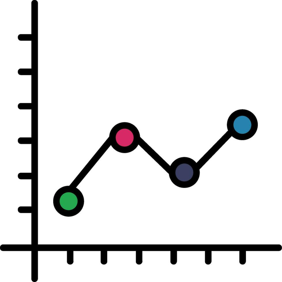 icona del grafico vettoriale