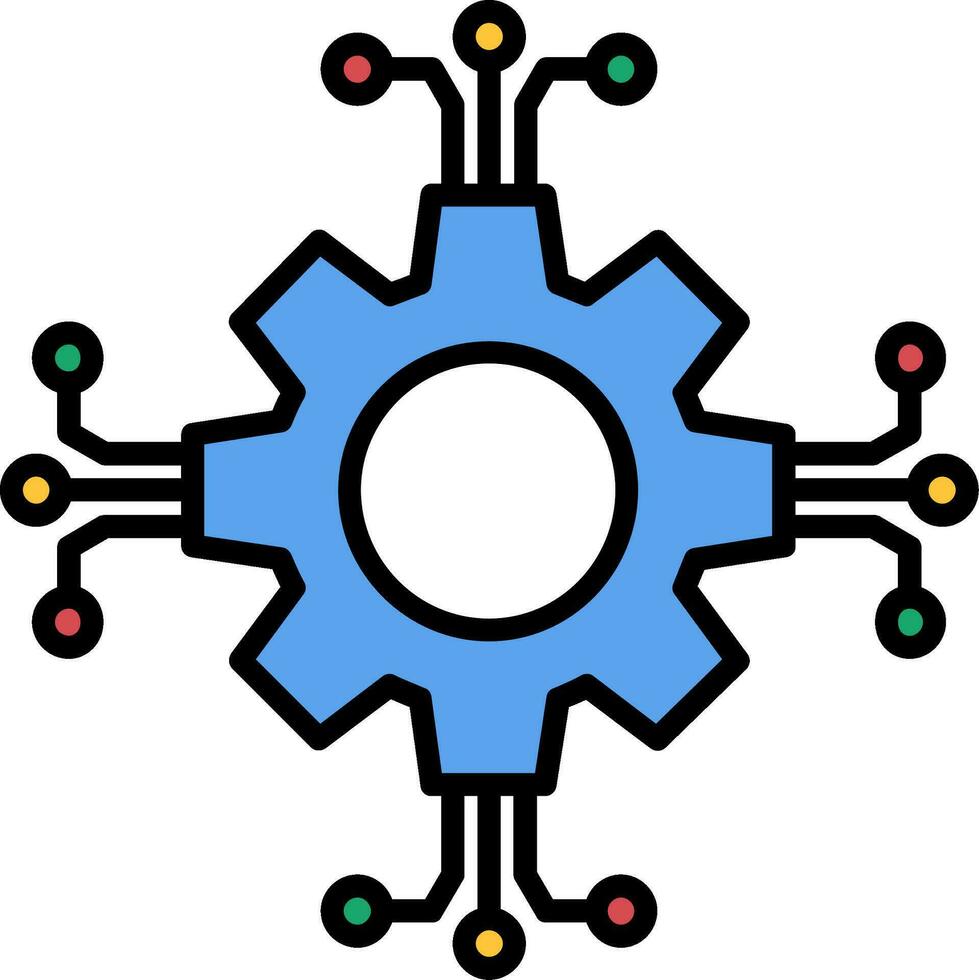 icona di vettore di configurazione