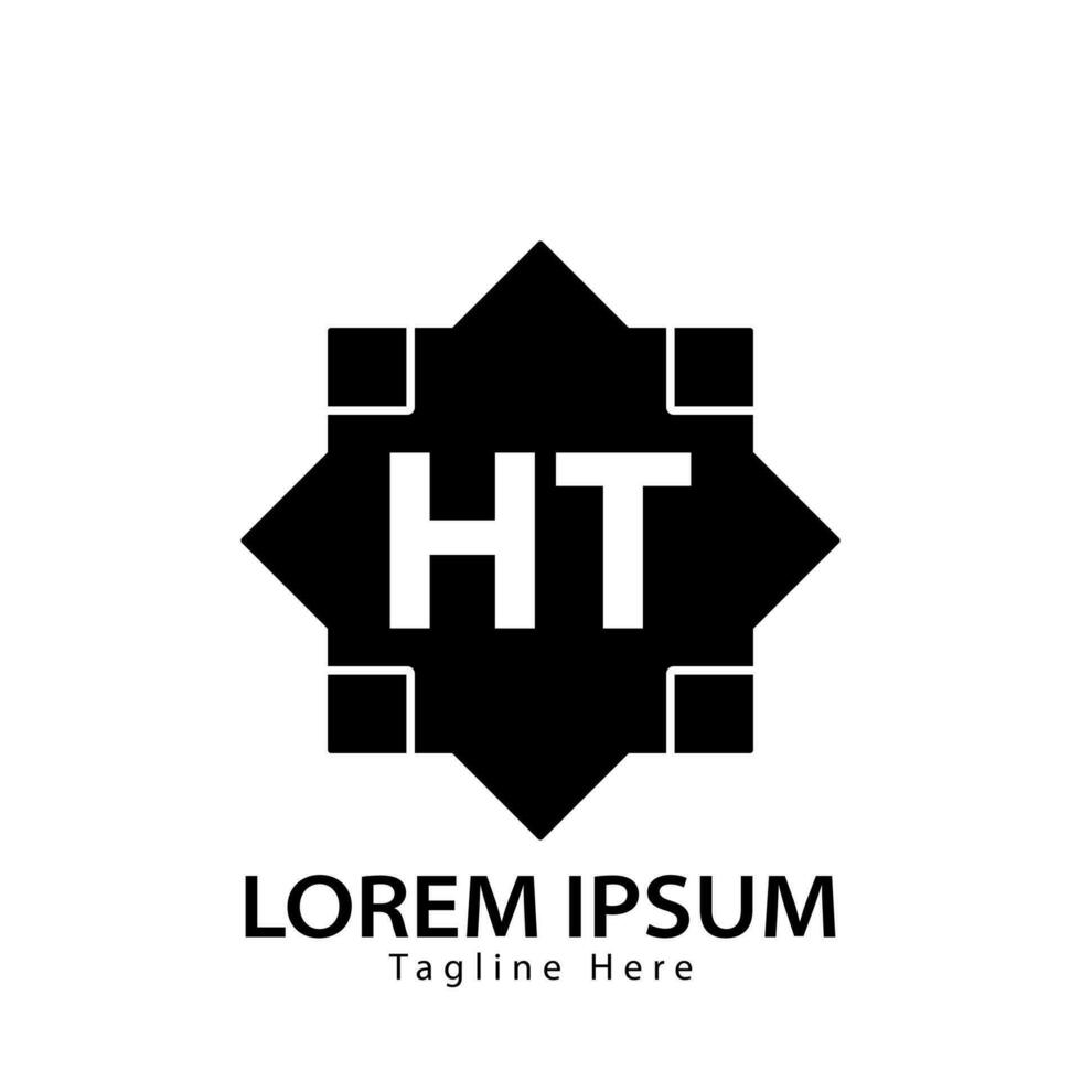 lettera ht logo. ht logo design vettore illustrazione per creativo azienda, attività commerciale, industria. professionista vettore
