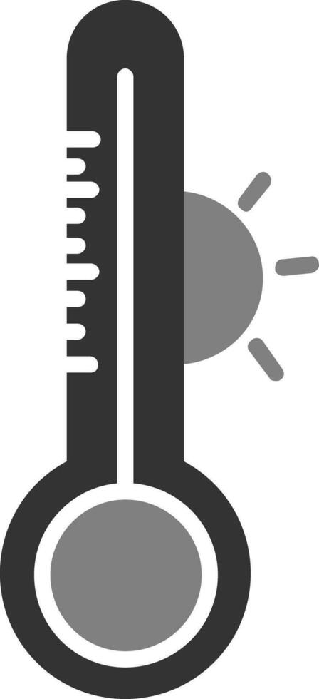 temperatura scala vettore icona