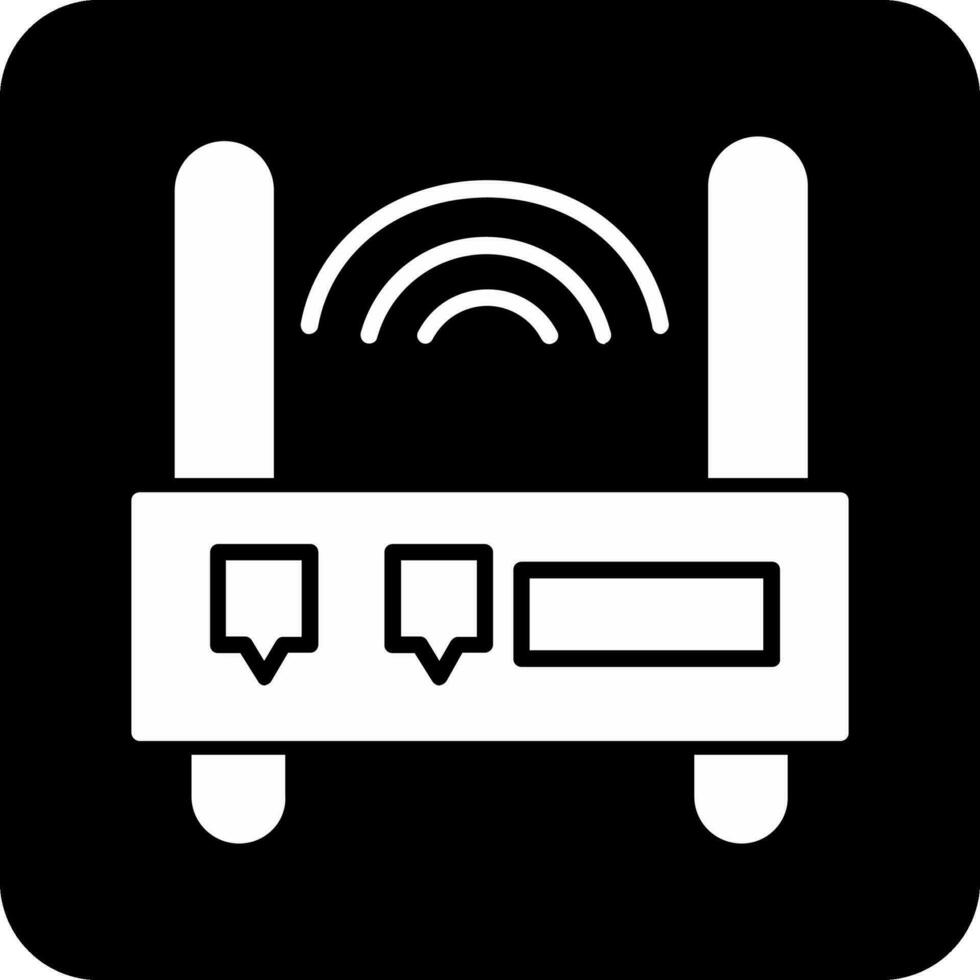 Wi-Fi router vettore icona