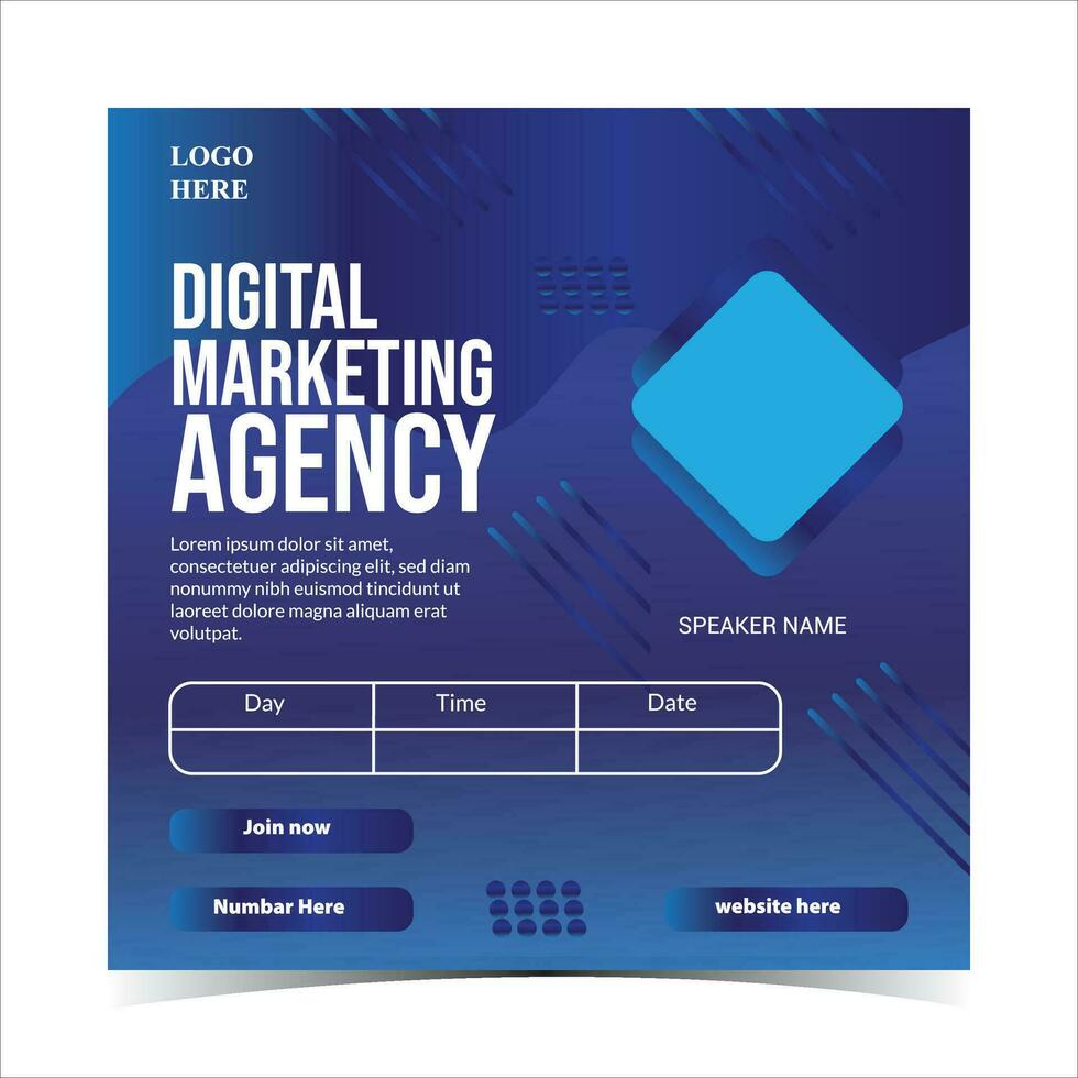 agenzia di marketing digitale vettore