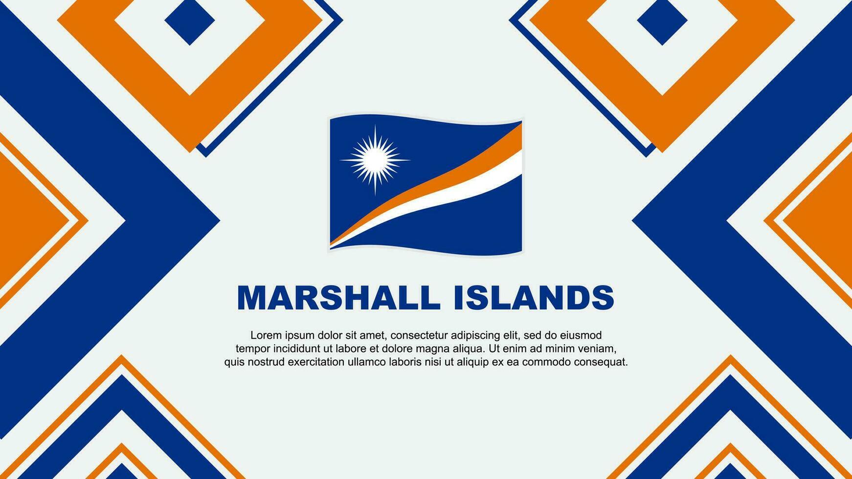 marshall isole bandiera astratto sfondo design modello. marshall isole indipendenza giorno bandiera sfondo vettore illustrazione. marshall isole indipendenza giorno