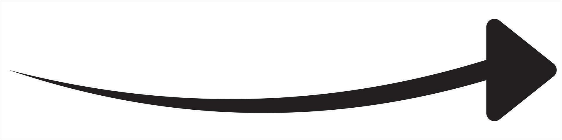 grassetto freccia cartello collezione, impostato di nero frecce icone, isolato su bianca sfondo vettore