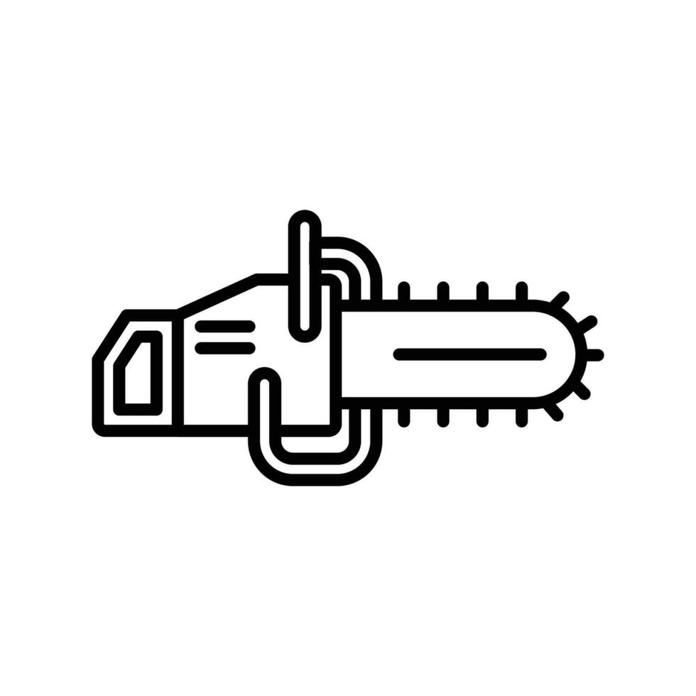 catena sega icona. schema icona vettore