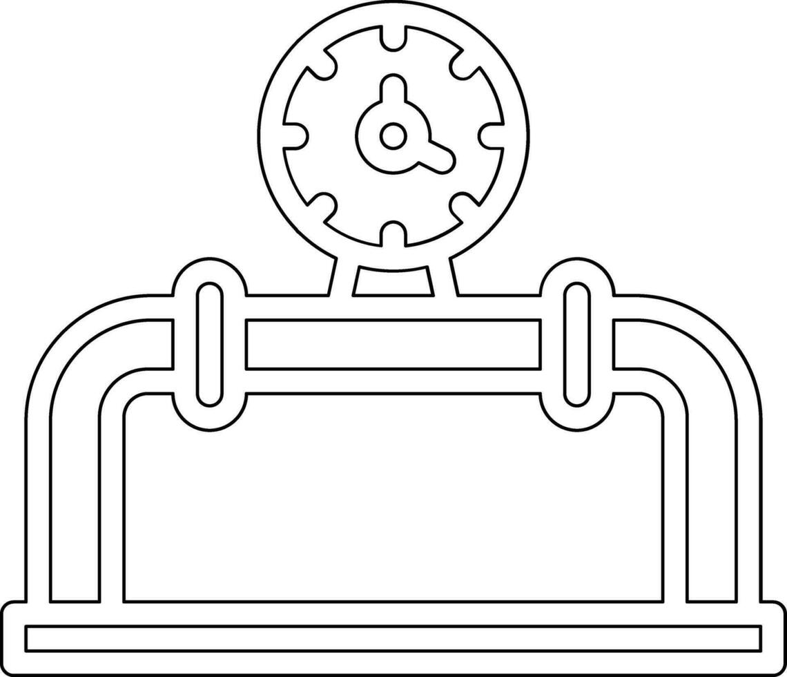 industria tubo vettore icona