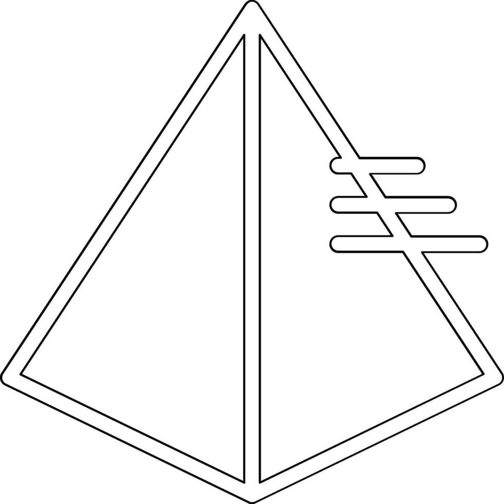 icona del vettore prisma