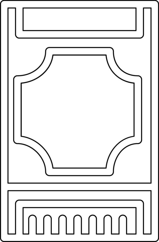 ssd carta vettore icona