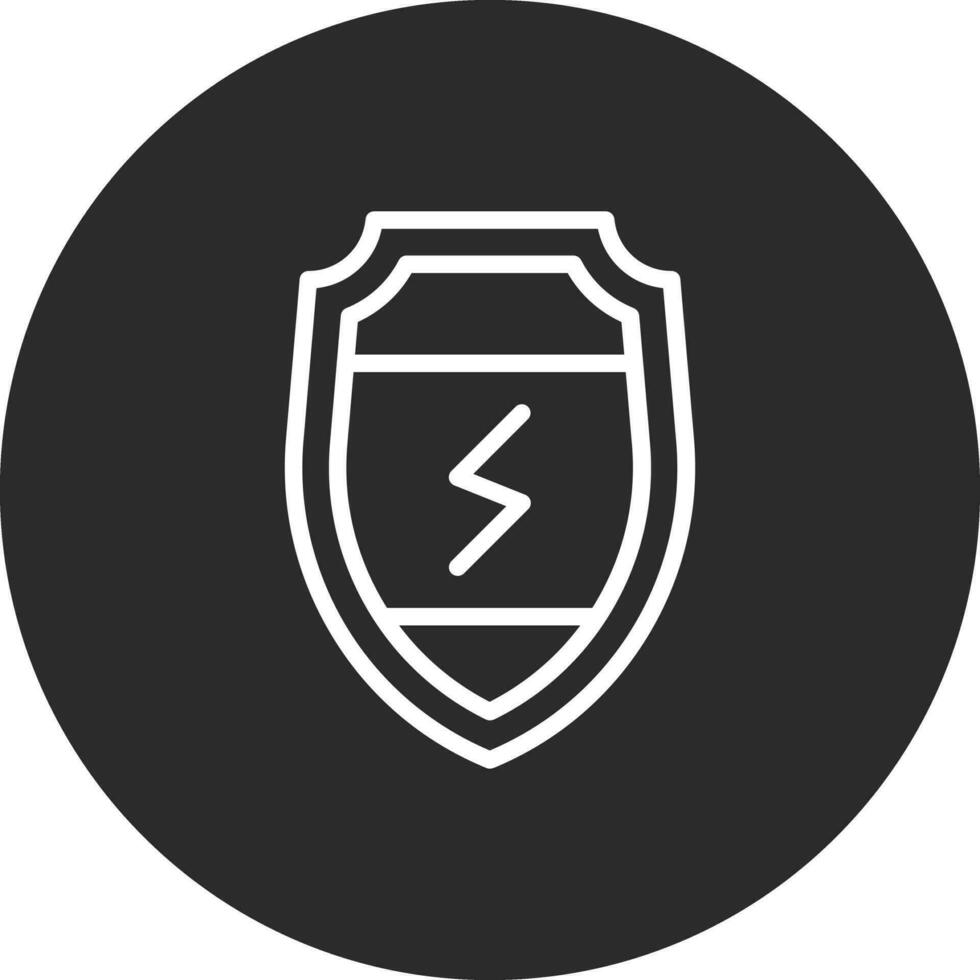 elettricità protezione vettore icona
