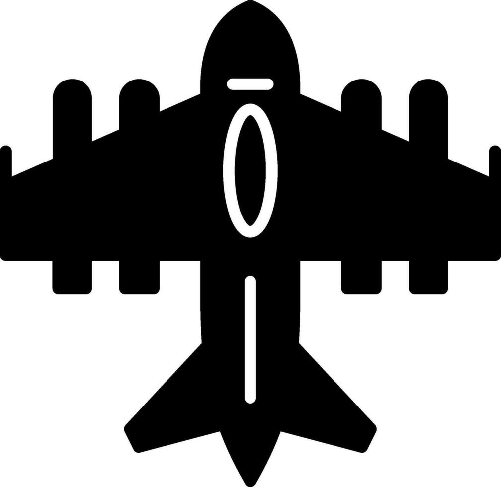 Jet vettore icona