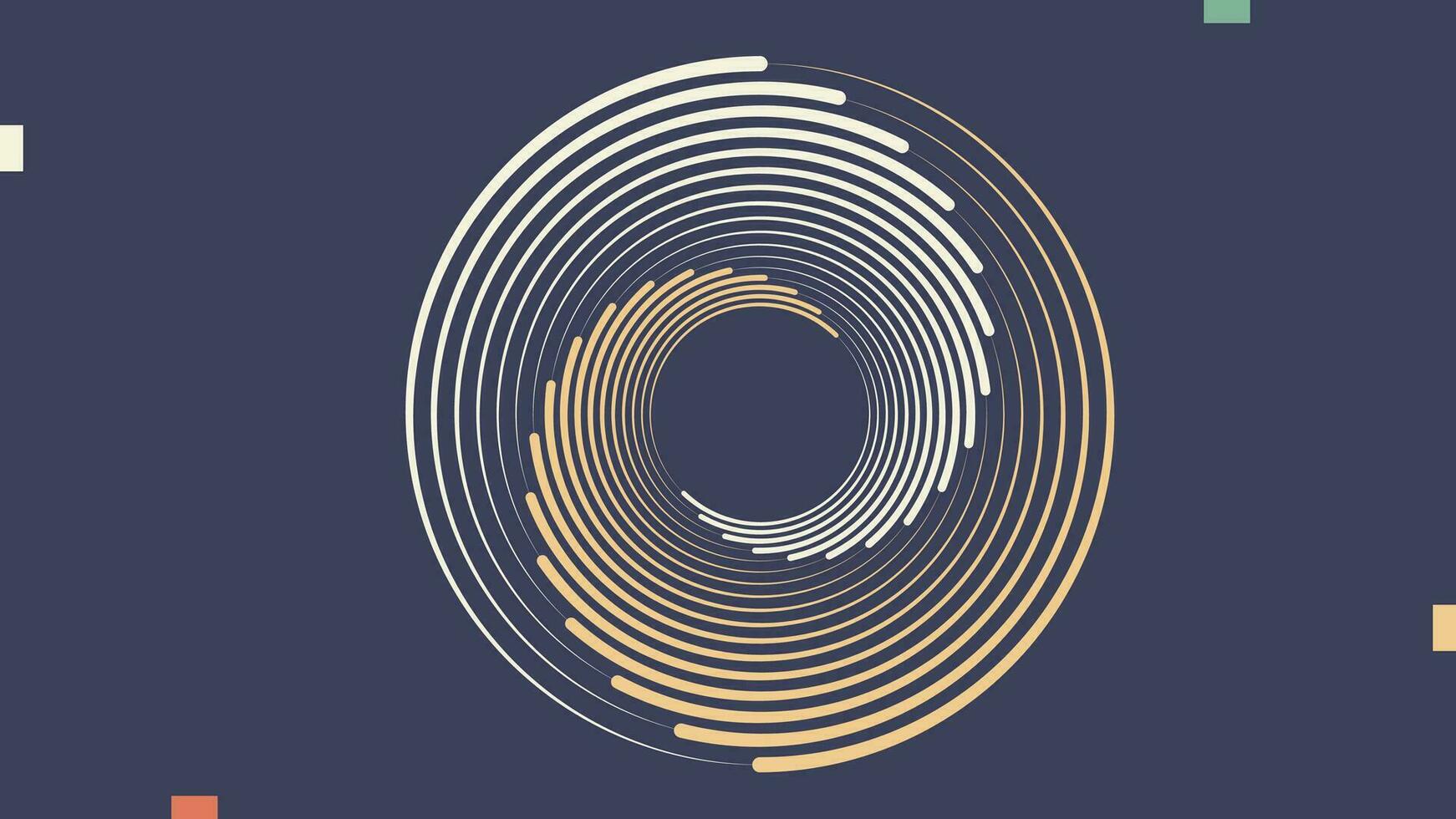 astratto spirale stella palla sfondo per Festival uso piace Natale e nuovo anno. Questo creativo minimalista design può essere Usato come un' bandiera o sfondo sfondo. vettore