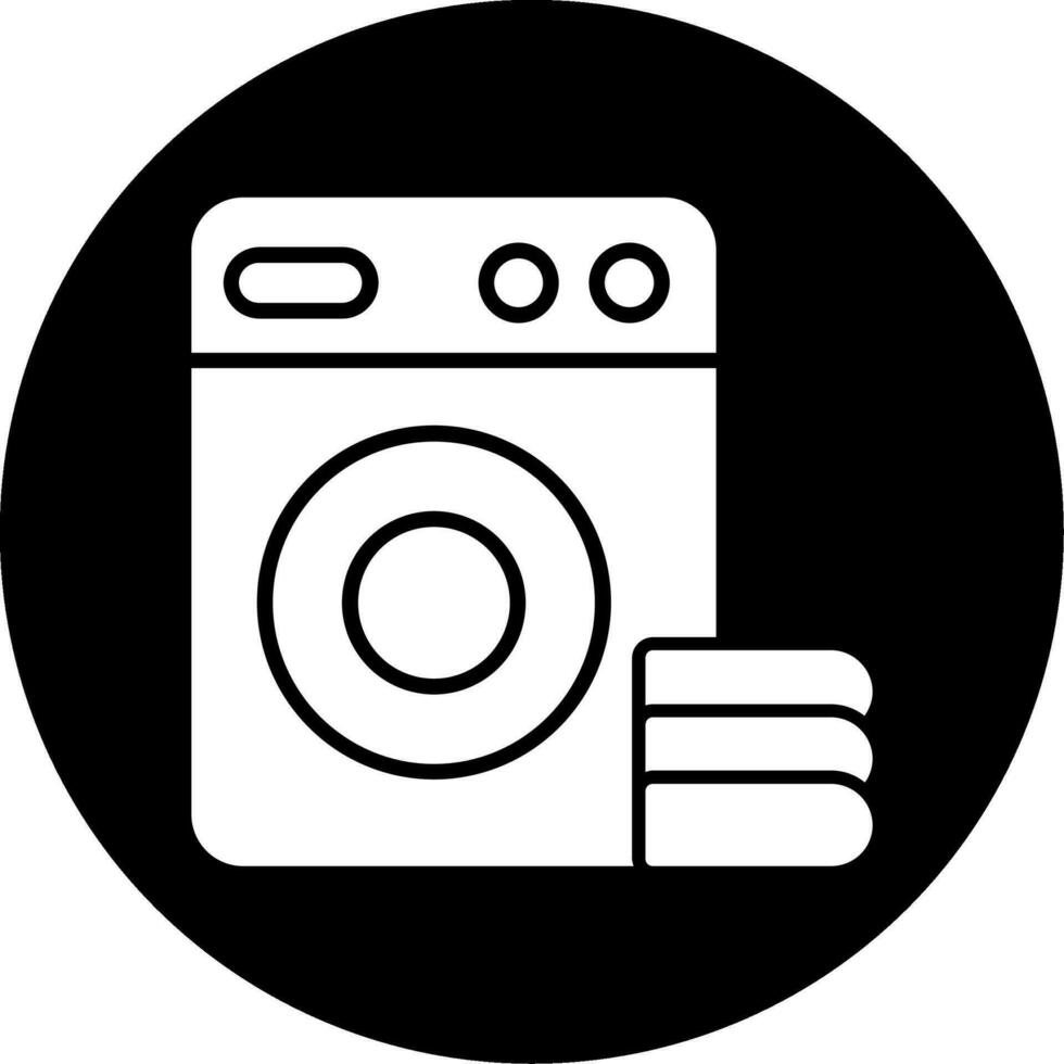 icona di vettore di lavanderia