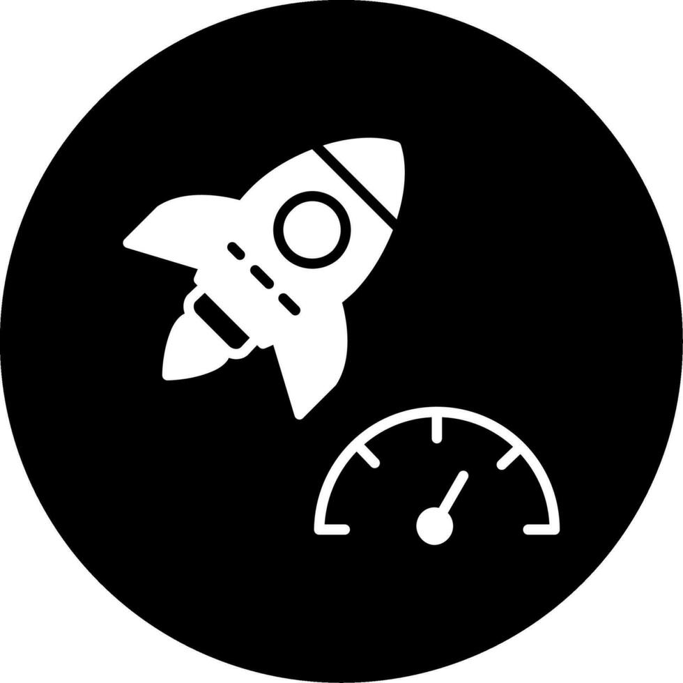 velocità vettore icona