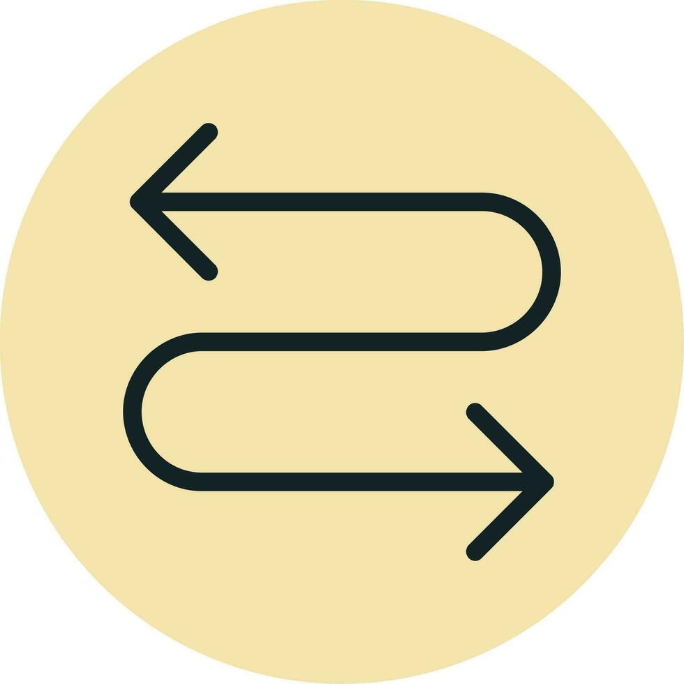 zigzag vettore icona