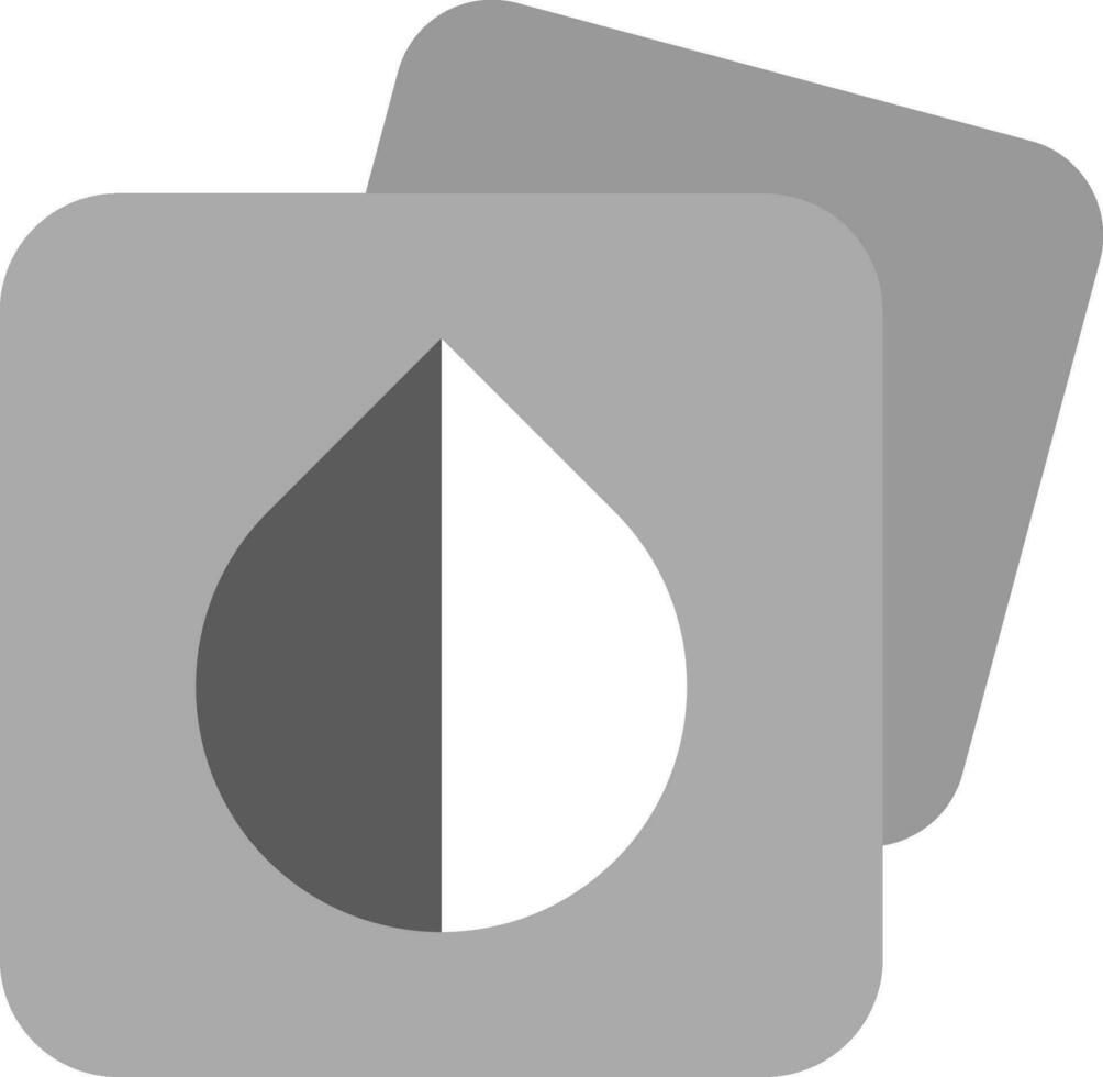 Immagine saturazione grigio scala icona vettore