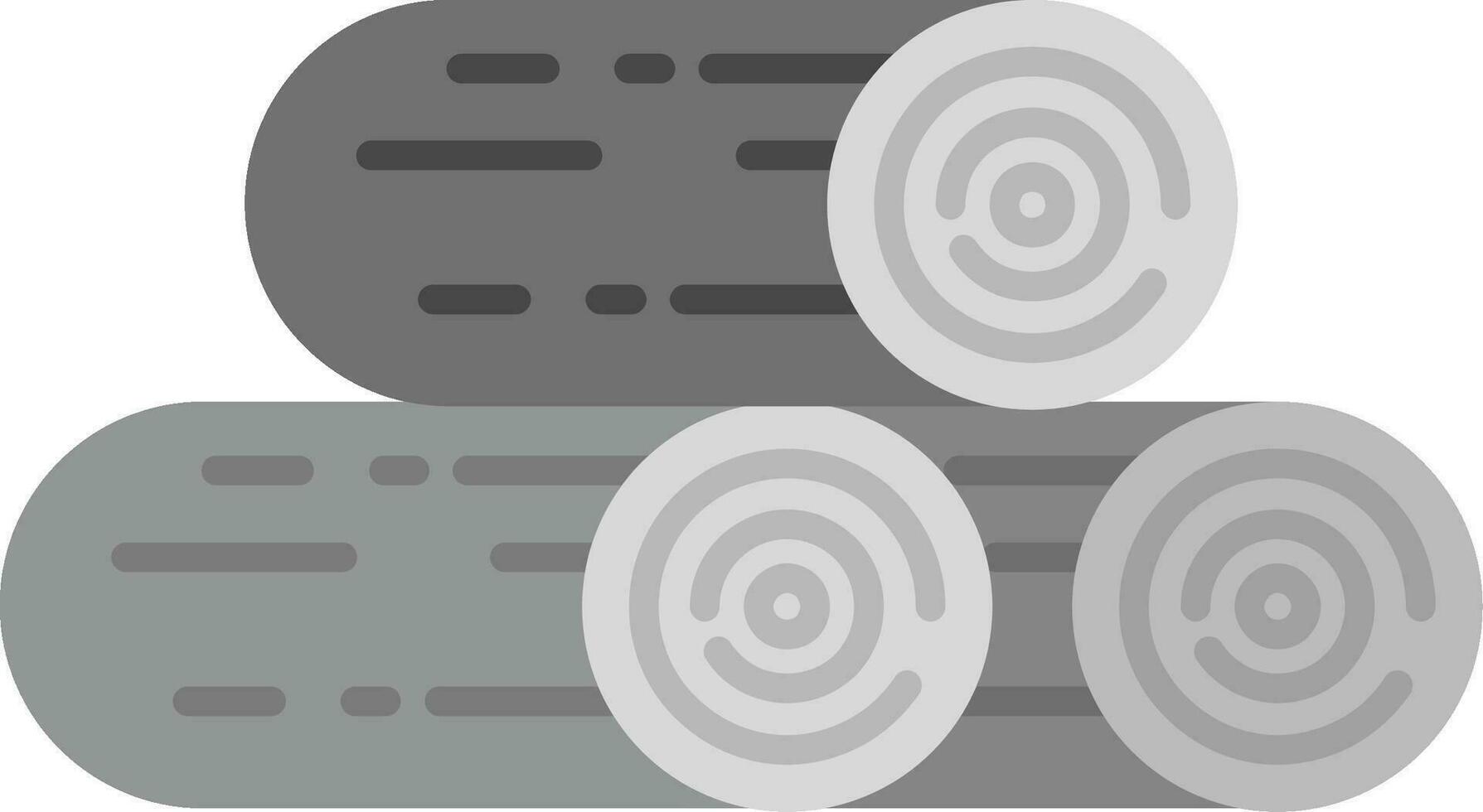 legna grigio scala icona vettore