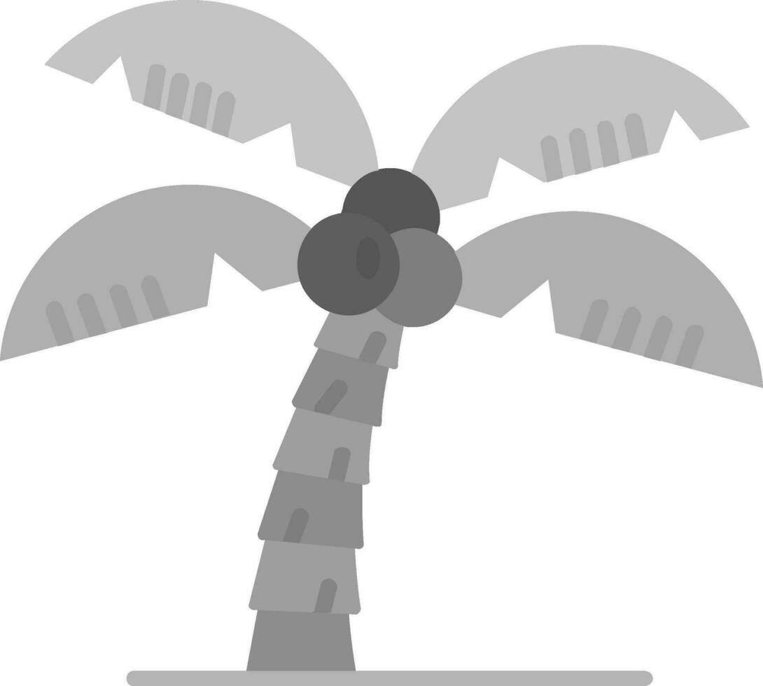 albero grigio scala icona vettore