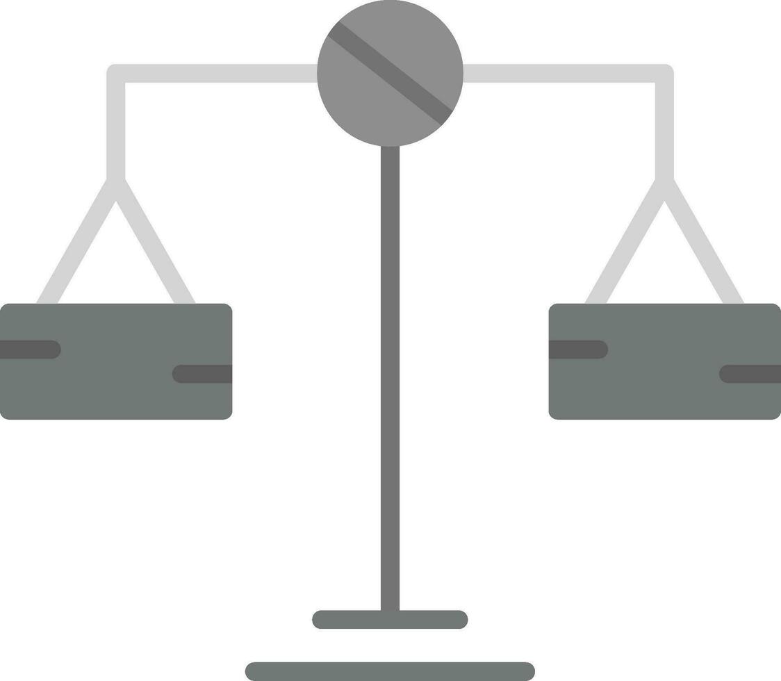 equilibrio scala vettore icona